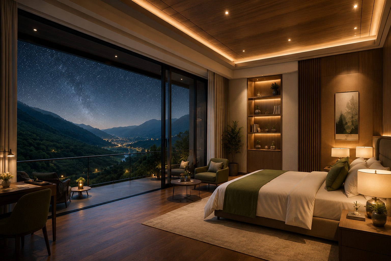Deluxe Mountain View